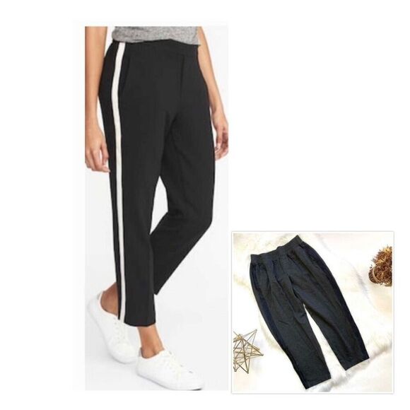 New Without Tags Women Old Navy Sporty Harper Charcoal Ankle Fit Pants - Sz XS - Picture 2 of 2